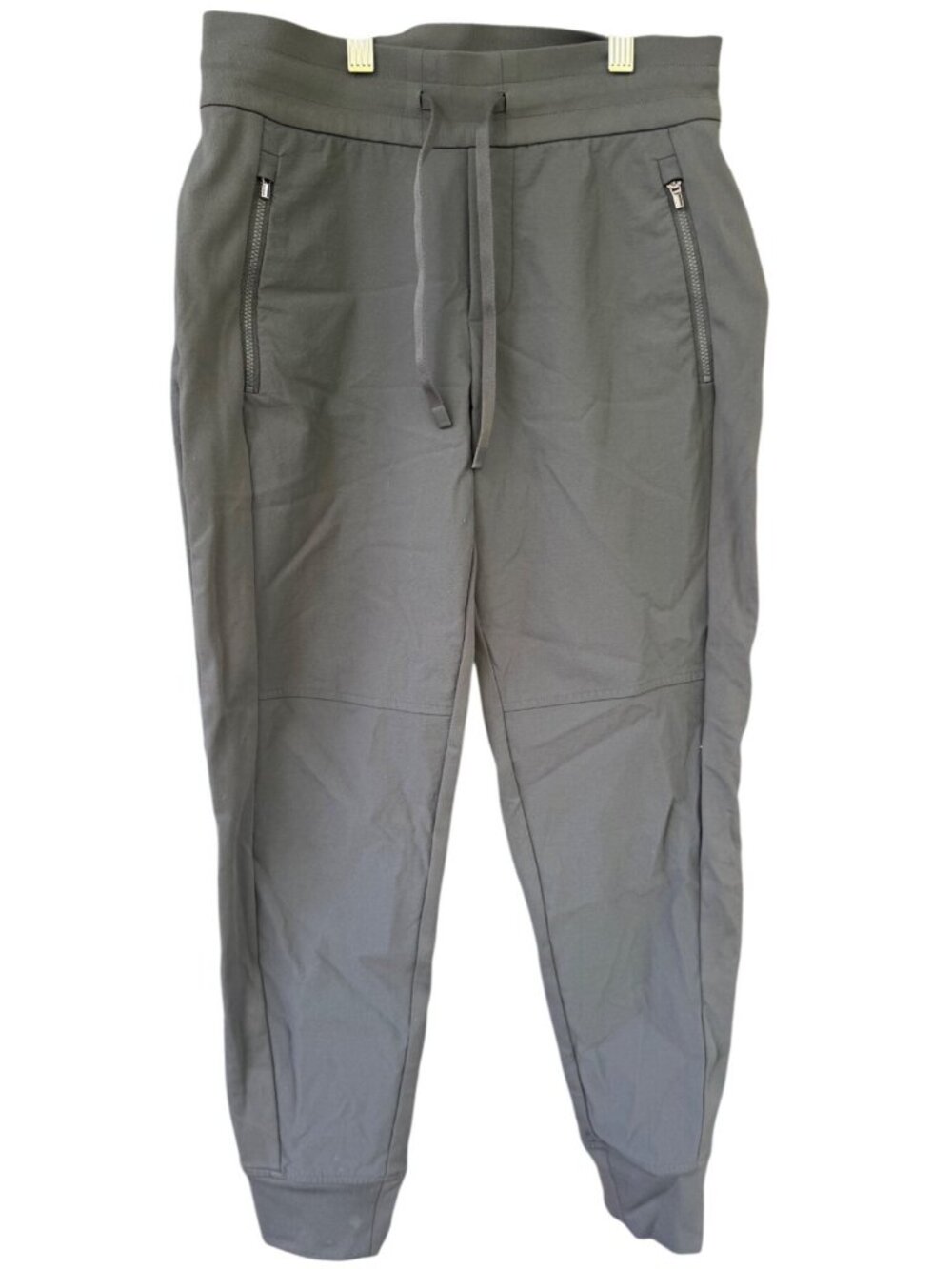 Athleta Headlands Hybrid Trek Jogger Pants Women’s 2P Gray Nylon Blend With Zipp